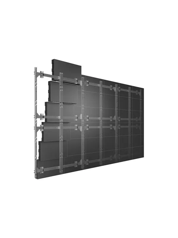 Multibrackets M Pro Series mounting kit - open frame - for 6x6 LED video wall - fine tune adjustment mounting depth: 30 mm - black - Max - recommended for 162"