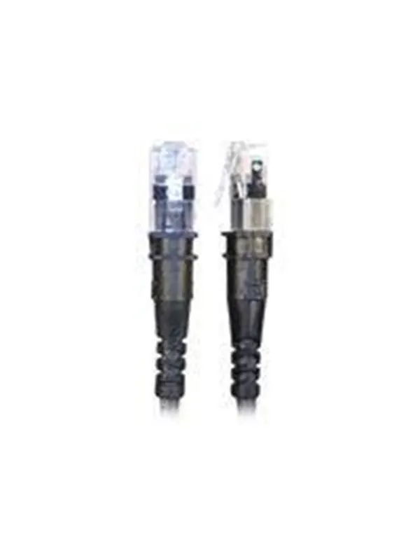 PatchSee ThinPATCH patch cable - 3.1 m - black - Svart - 3m