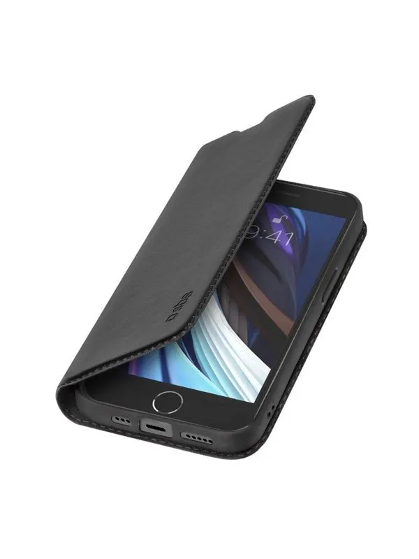 SBS Book Wallet Lite Case för iPhone SE2022/2020/8/7® - Svart