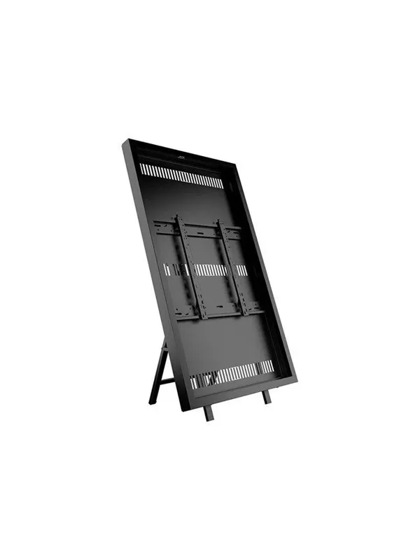 Multibrackets M Pro Series enclosure - Slim - for flat panel - tilt and roll - black - Max 50 kg - recommended for 65"