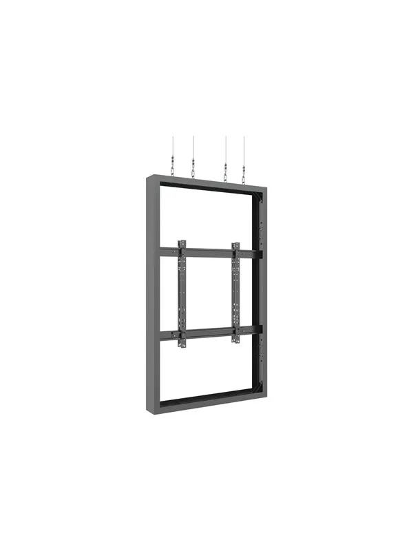 Multibrackets M Pro Series enclosure - medium - for digital signage display - wire b2b - black RAL 9005 - Max 35 kg - recommended for 75"