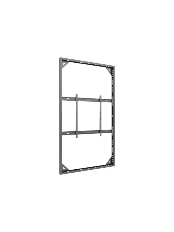 Multibrackets M Pro Series enclosure - Large - for digital signage display - slim - black RAL 9005 - Max 80 kg - recommended for 115"