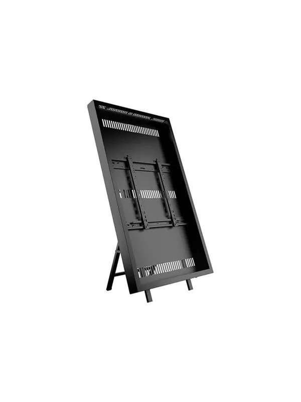 Multibrackets M Pro Series enclosure - for flat panel - tilt and roll - black - Max 50 kg - recommended for 65"