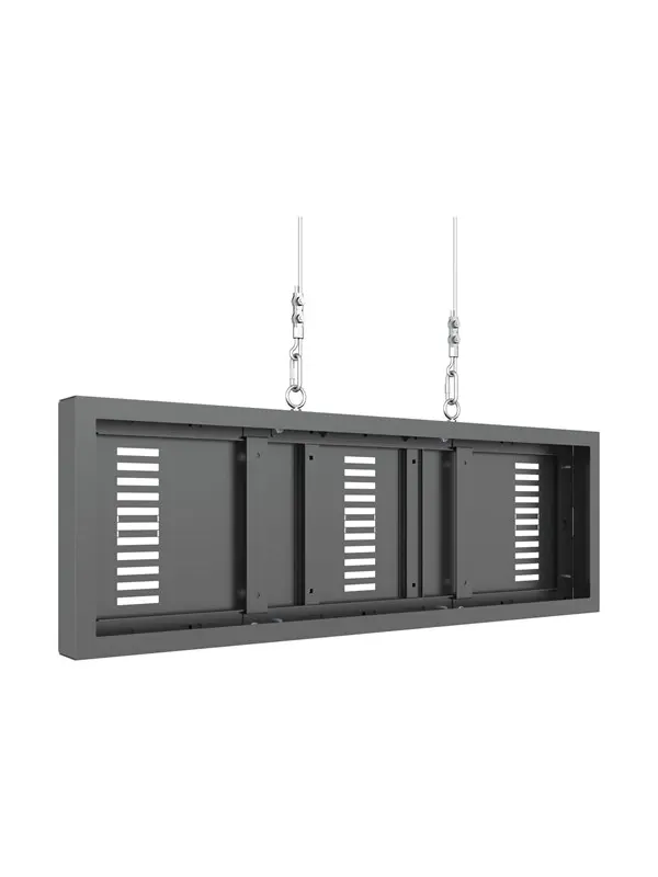 Multibrackets M Pro Series enclosure - small - for LCD display - wire - black RAL 9005 - Max 30 kg - recommended for 37"