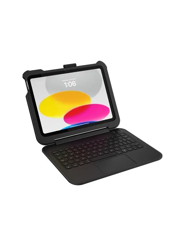 OtterBox Achiever Series Keyboard 360 - Tastatur & Folio set - Nordisk - Svart