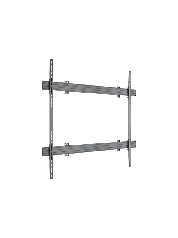 Multibrackets M Pro Series mounting kit - single side - for LCD display - fixed - black - Max 150 kg - recommended for