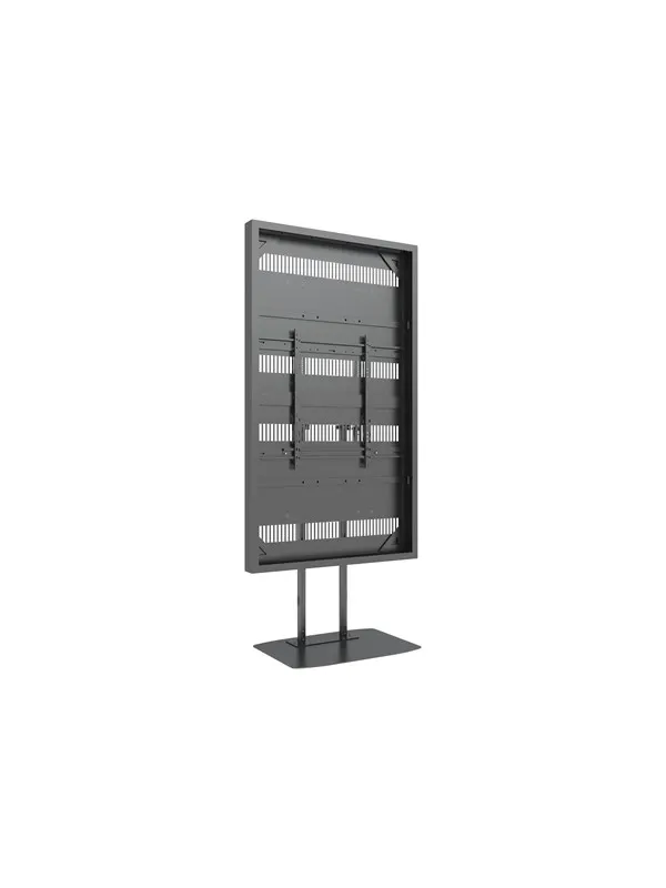 Multibrackets M Pro Series enclosure - for LCD display - dual pole high brightness - black - Max 50 kg - recommended for 86"