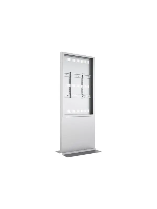 Multibrackets M Pro Series stand - for LED display - enclosure totem - white - Max 35 kg - recommended for 55"