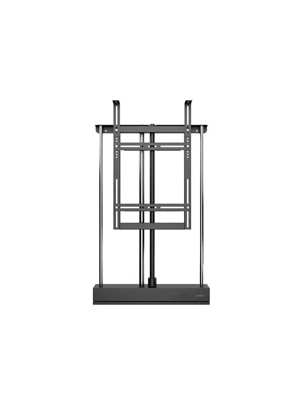 Multibrackets M stand - motorised - for flat panel - lift swivel - black - Max 60 kg - recommended for 65"