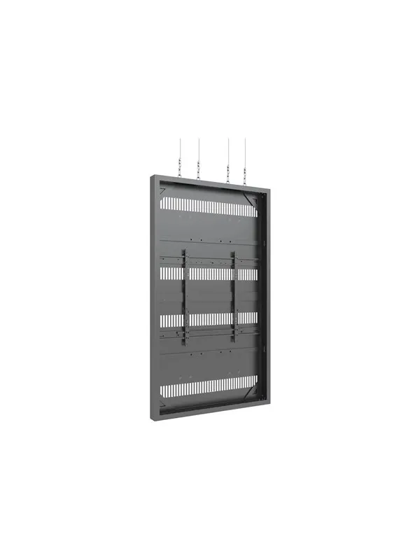 Multibrackets M Pro Series enclosure - Large - for LCD display - wire - black RAL 9005 - Max 50 kg - recommended for 86"