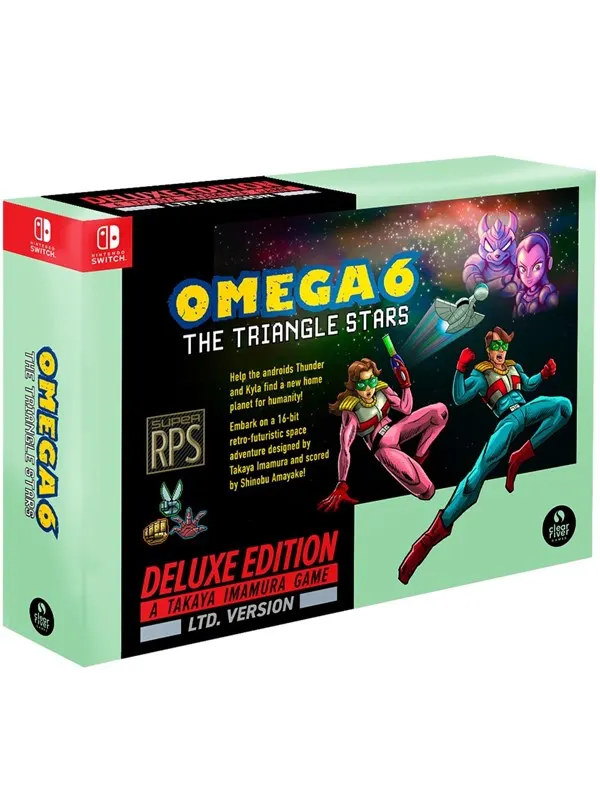 OMEGA 6: The Triangle Stars (Deluxe Edition) - Nintendo Switch - Äventyr
