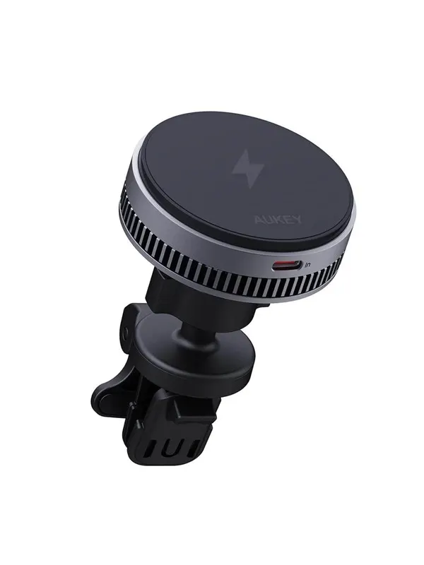 Aukey HD-MC13A MagFusion Dash Pro Qi2 Active Cooling Wireless Charging Phone Mount