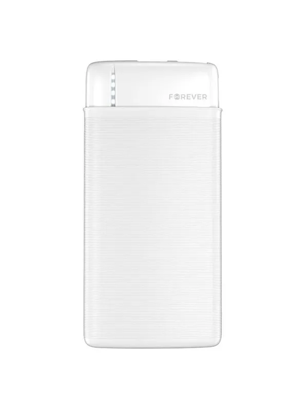 Forever TB-100M 10.000 mAh Powerbank White - 10000 mAh