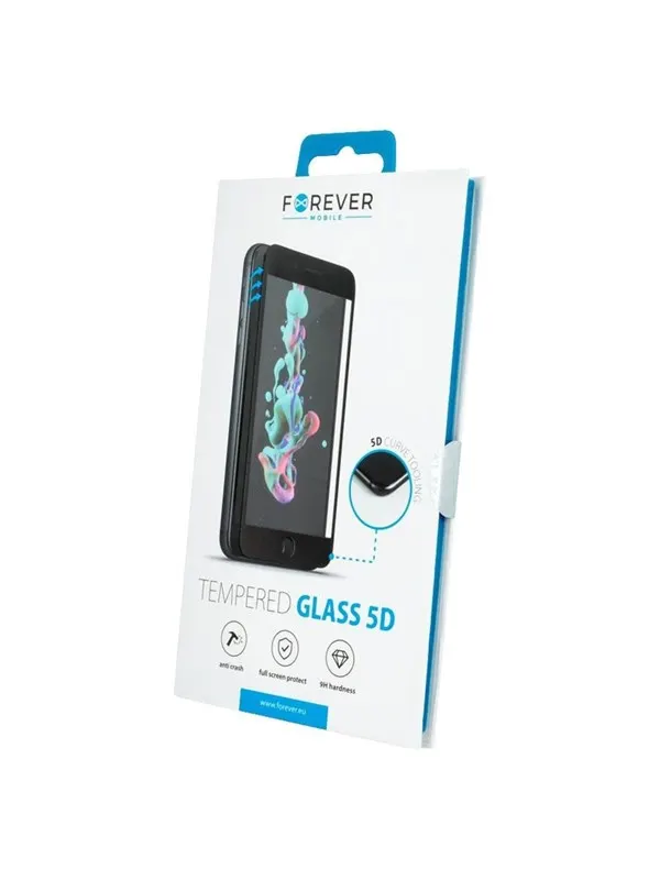 Forever 5D iPhone 7/8/SE 20 Screen Protector Black Edge