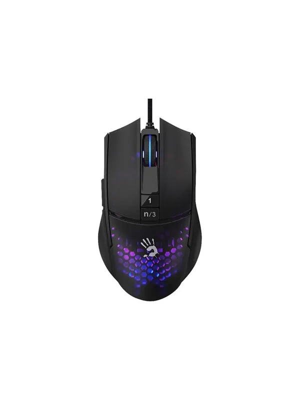 A4Tech Bloody L65 MAX - Mouse - 7 knappar - Svart