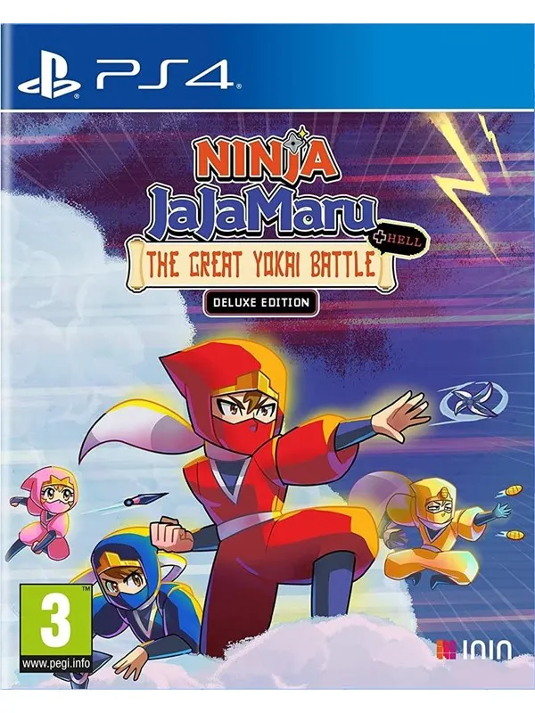 Ninja JaJaMaru: The Great Yokai Battle + Hell - Deluxe Edition - Sony PlayStation 4 - Äventyr