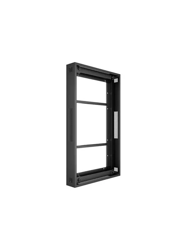 Multibrackets M Pro Series mounting kit - for flat panel - with frame anti-corrosion anti theft - black - Max 63 kg - recommended for 55"