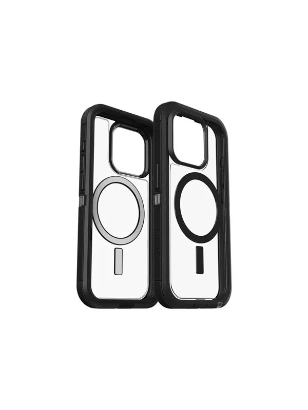 OtterBox Defender XT Clear Apple iPhone 15 Pro Max Dark Side - clear/black - ProPack