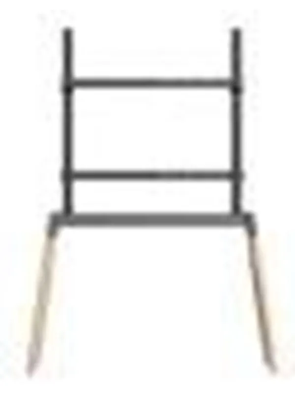 Gembird TV floor stand 55" - 86"" black/wood - Max 40 kg - recommended for 86"