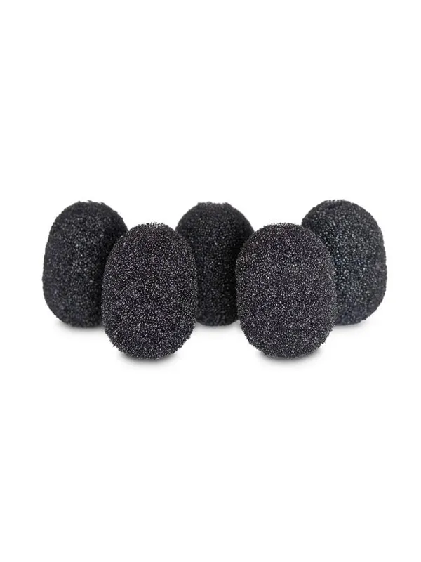 Rycote Lavalier Foams Black 5-Pack