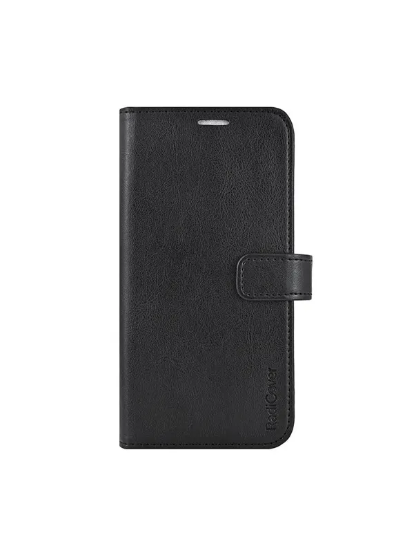 Radicover Wallet Case Anti-Radiation 3 Card RFID Black - iPhone 16 Plus