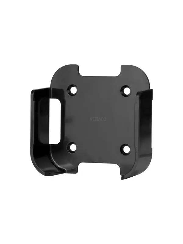 Deltaco IMP ARM-257 stand - adjustable arm - for mobile phone / tablet - black