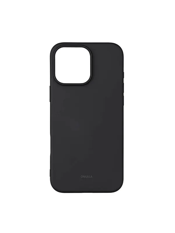 ONSALA Back Sil Touch MagSerie iPhone 16 Pro Max Black