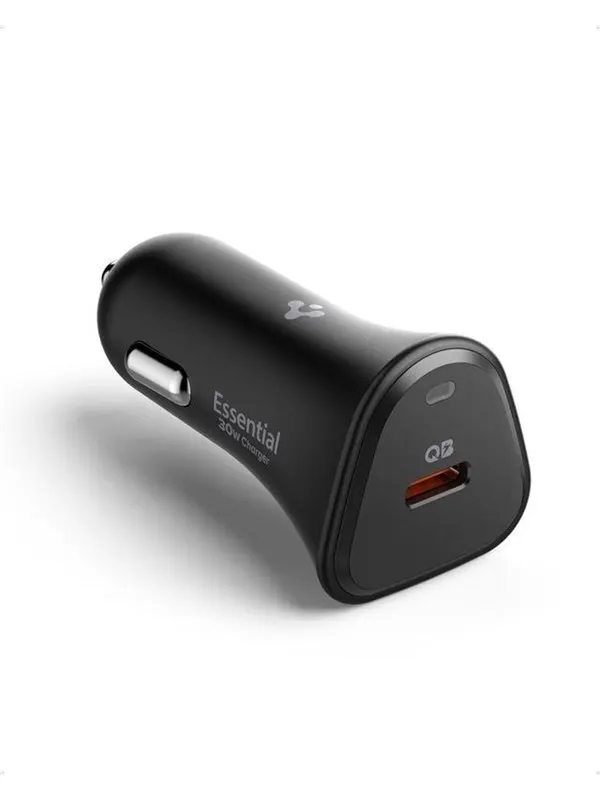 Spigen Essential 30W Car Charger EV301 - black