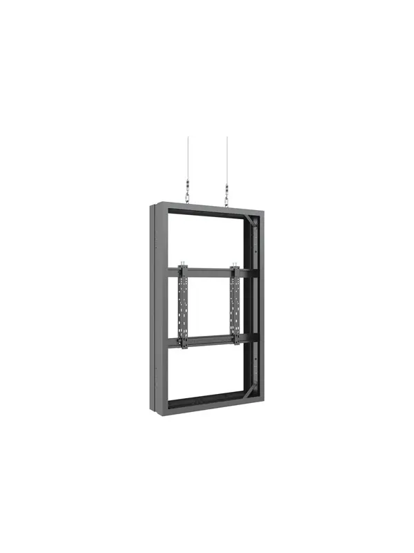 Multibrackets M Pro Series enclosure - medium - for LCD display - wire b2b - black RAL 9005 - Max 50 kg - recommended for 55"