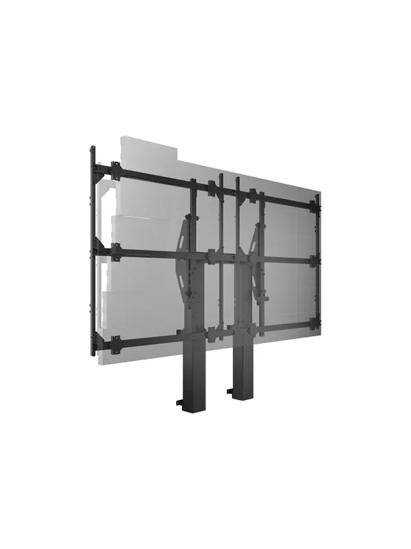 Multibrackets M Pro Series stand - for dvLED video wall - Wallstand Motorized - black - Max - recommended for 163"