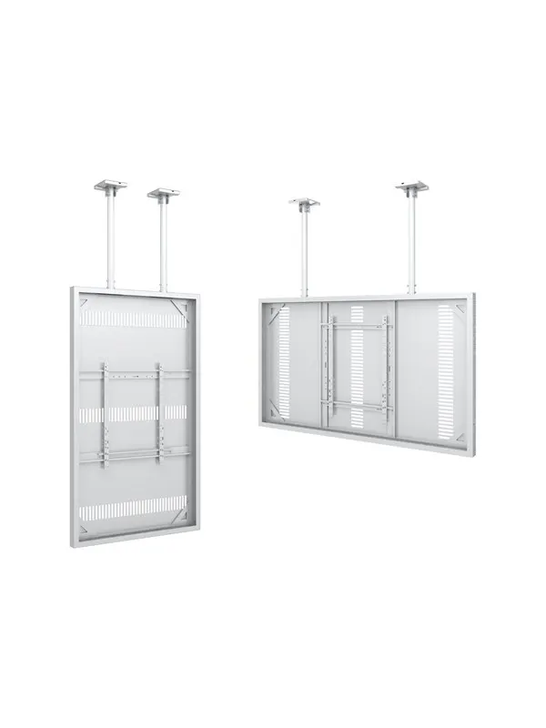 Multibrackets M Pro Series enclosure - Large - for LCD display - white RAL 9005 - Max 50 kg - recommended for 85"