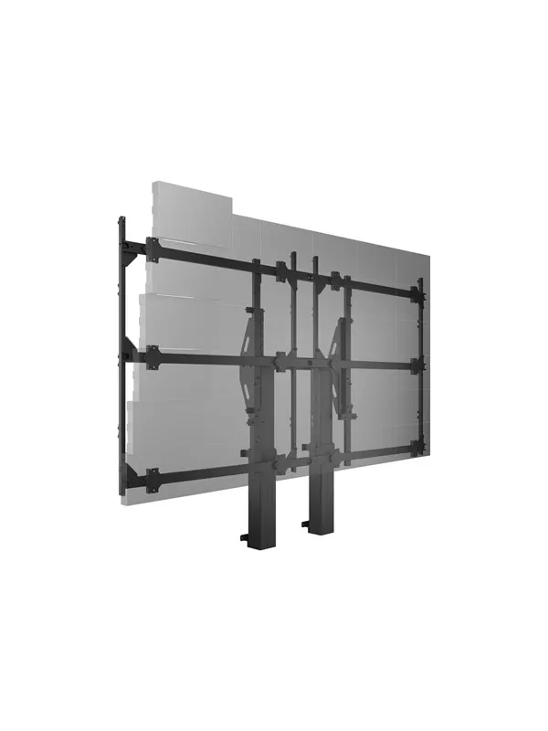 Multibrackets M Pro Series stand - for dvLED video wall - Wallstand Motorized - black - Max - recommended for 171"