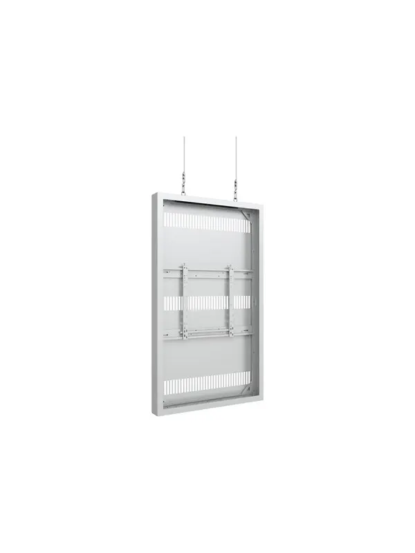Multibrackets M Pro Series enclosure - low profile - for flat panel - high brightness wire medium - white - Max 50 kg - recommended for 65"