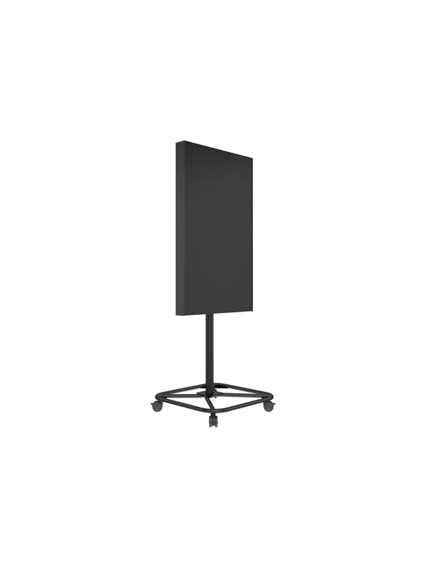 Multibrackets M Pro Series cart - for 1x3 video wall - quadpod - black - Max 35 kg - recommended for