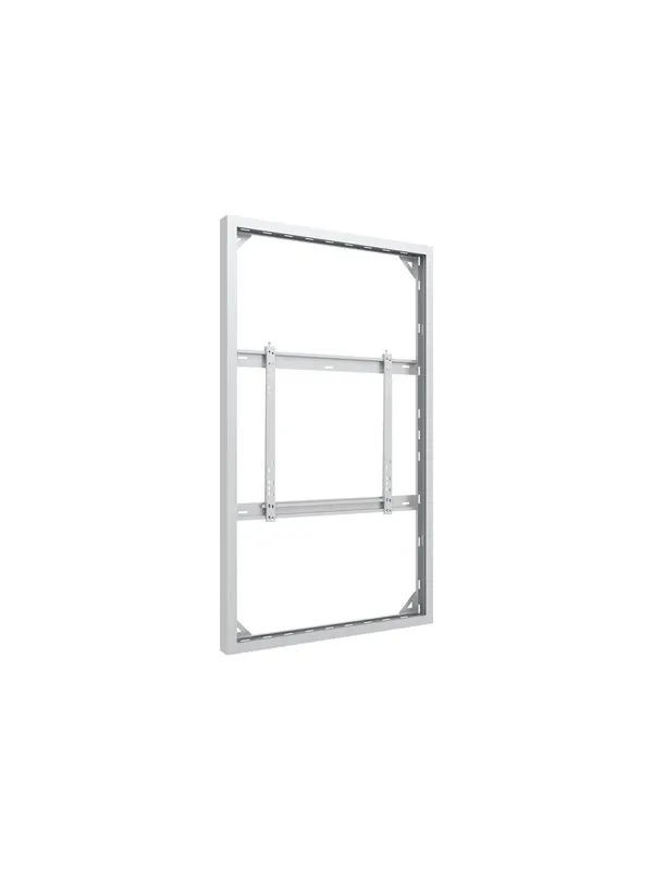 Multibrackets M Pro Series enclosure - low profile - for flat panel - slim medium - white - Max 80 kg - recommended for 75"