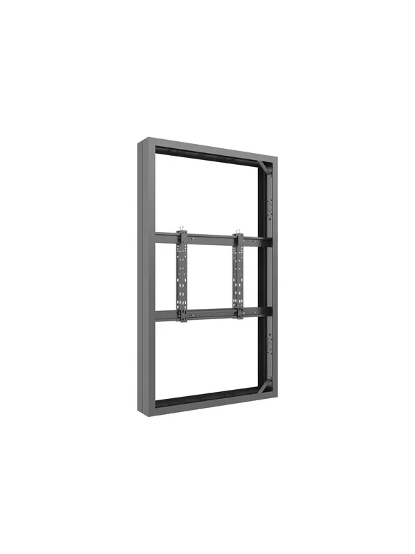 Multibrackets M Pro Series enclosure - medium - for LCD display - b2b - black RAL 9005 - Max 50 kg - recommended for 65"