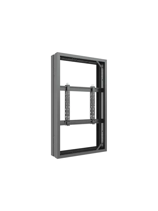 Multibrackets M Pro Series enclosure - for flat panel - medium B2B - black - Max 50 kg - recommended for 55"