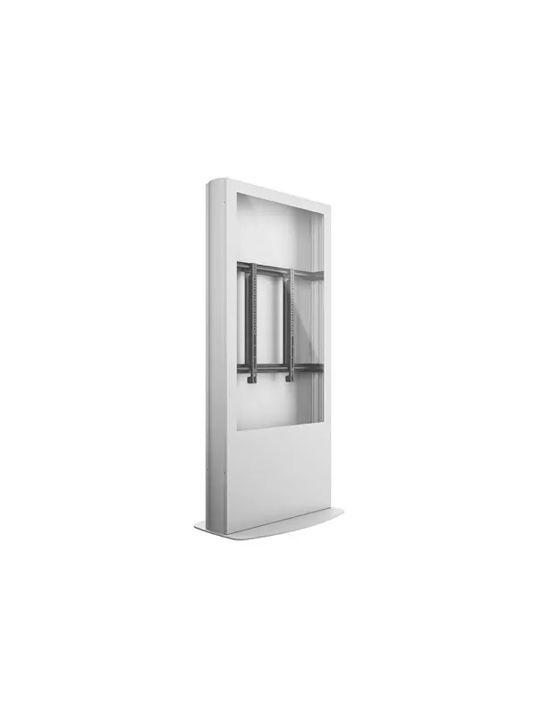 Multibrackets M Pro Series stand - enclosure totem - white - Max 35 kg - recommended for 55"