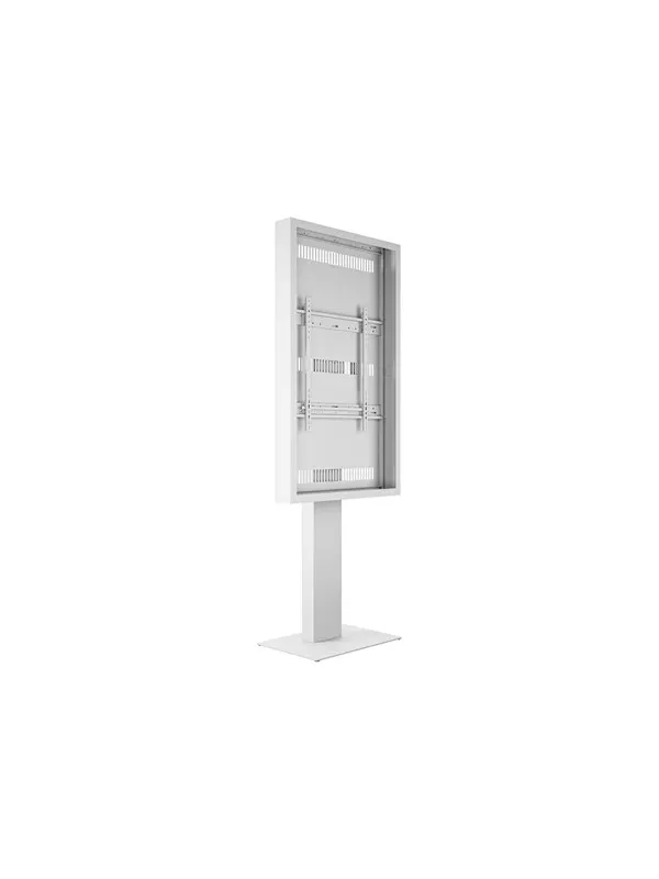 Multibrackets M Pro Series enclosure - for LCD display - high brightness kiosk - white - Max 50 kg - recommended for 65"