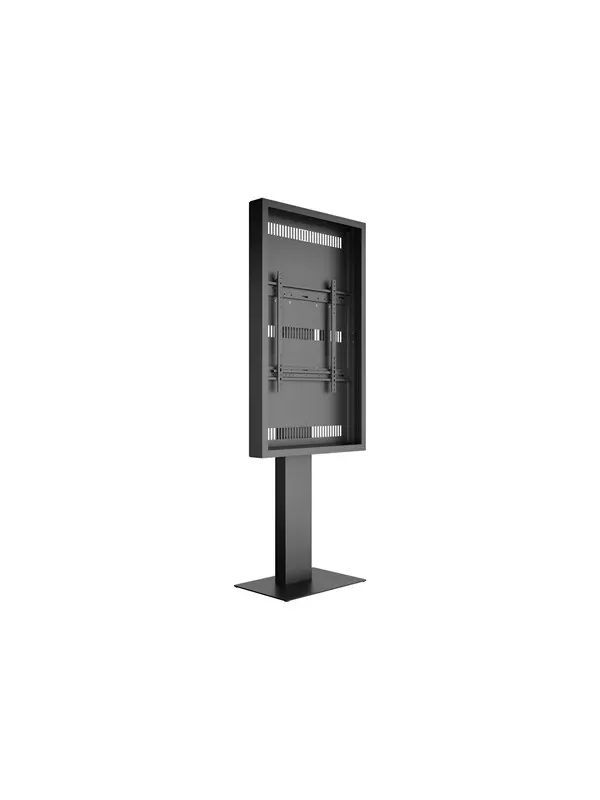 Multibrackets M Pro Series enclosure - for LCD display - high brightness kiosk - black - Max 50 kg - recommended for 65"