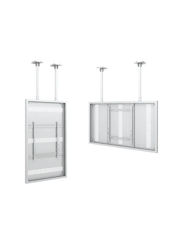 Multibrackets M Pro Series enclosure - for flat panel - slim ceiling large - white - Max 50 kg - recommended for 75"