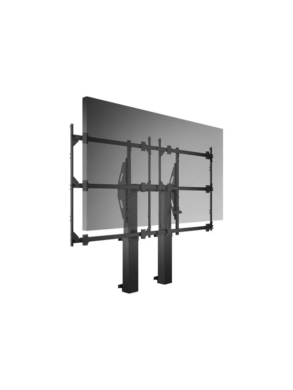 Multibrackets M Pro Series stand - for video wall - black - Max - recommended for 146"