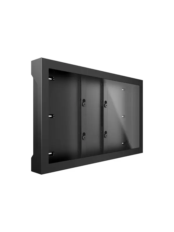 Multibrackets M Pro Series enclosure - for LCD display - landscape - black - Max 50 kg - recommended for 55"
