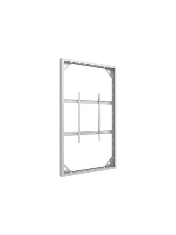 Multibrackets M Pro Series enclosure - for flat panel - large - white - Max 80 kg - recommended for 98"