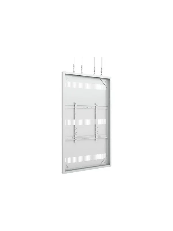 Multibrackets M Pro Series enclosure - Large - for LCD display - wire - white - Max 55 kg - recommended for 85"