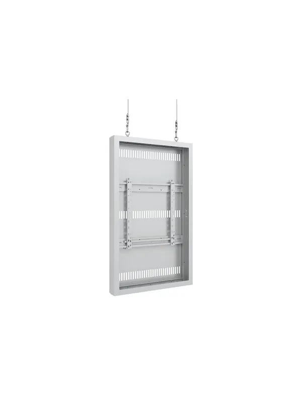Multibrackets M Pro Series enclosure - medium - for LCD display - wire - white - Max 25 kg - recommended for 50"