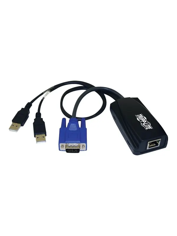 Eaton Series USB (2) Server Interface Unit Virtual Media KVM Switch HD15 USB RJ45