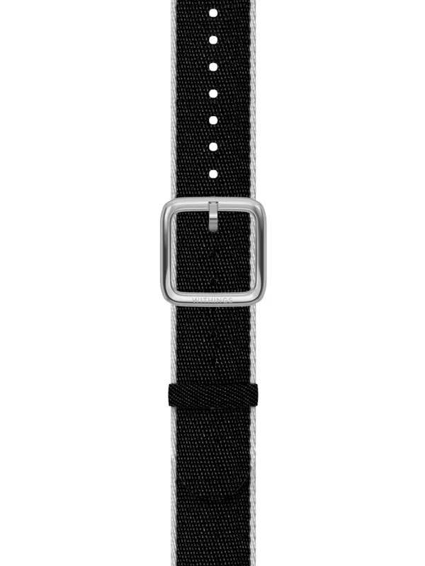 Withings Recycled Woven PET Wristband 18mm Slate Grey & Silver