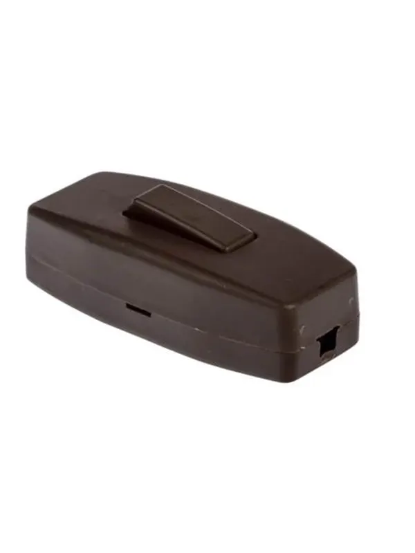 Nordic Quality Cable Switch - Brown