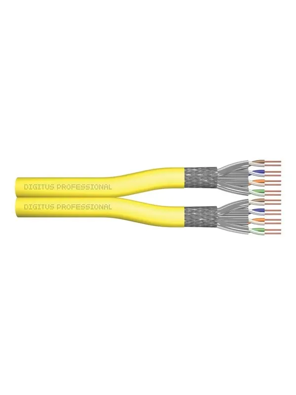 DIGITUS installation cable - 500 m - RAL 1016 yellow - Gul - 500m
